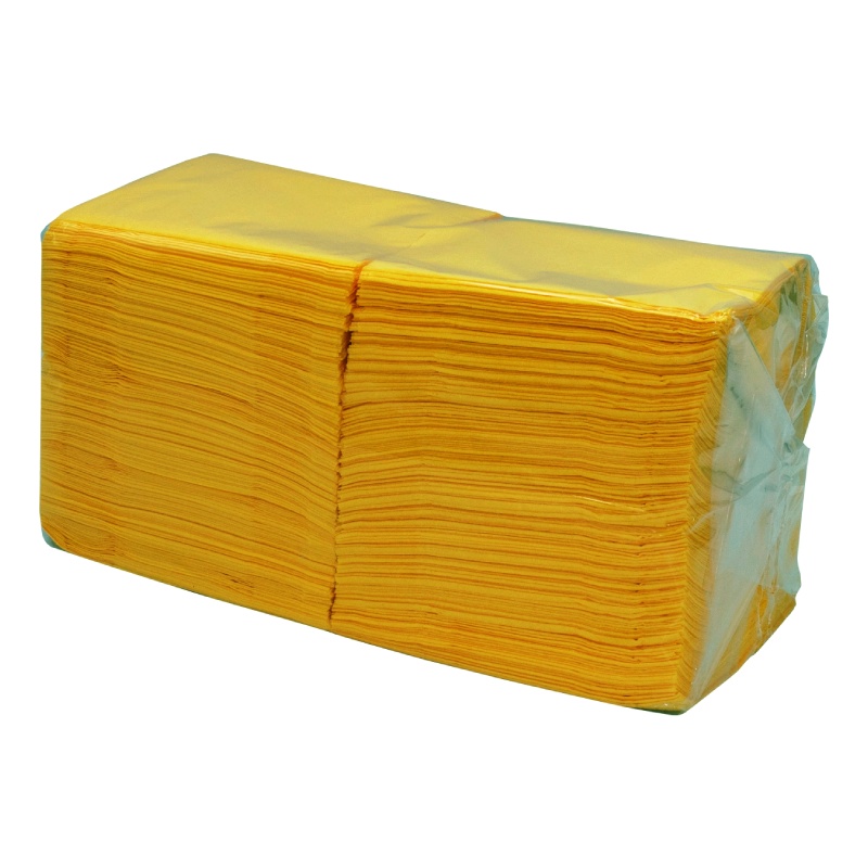 товар Салфетки 24х24 см, 1 слой, желтые [360 шт в пачке] SL124Y